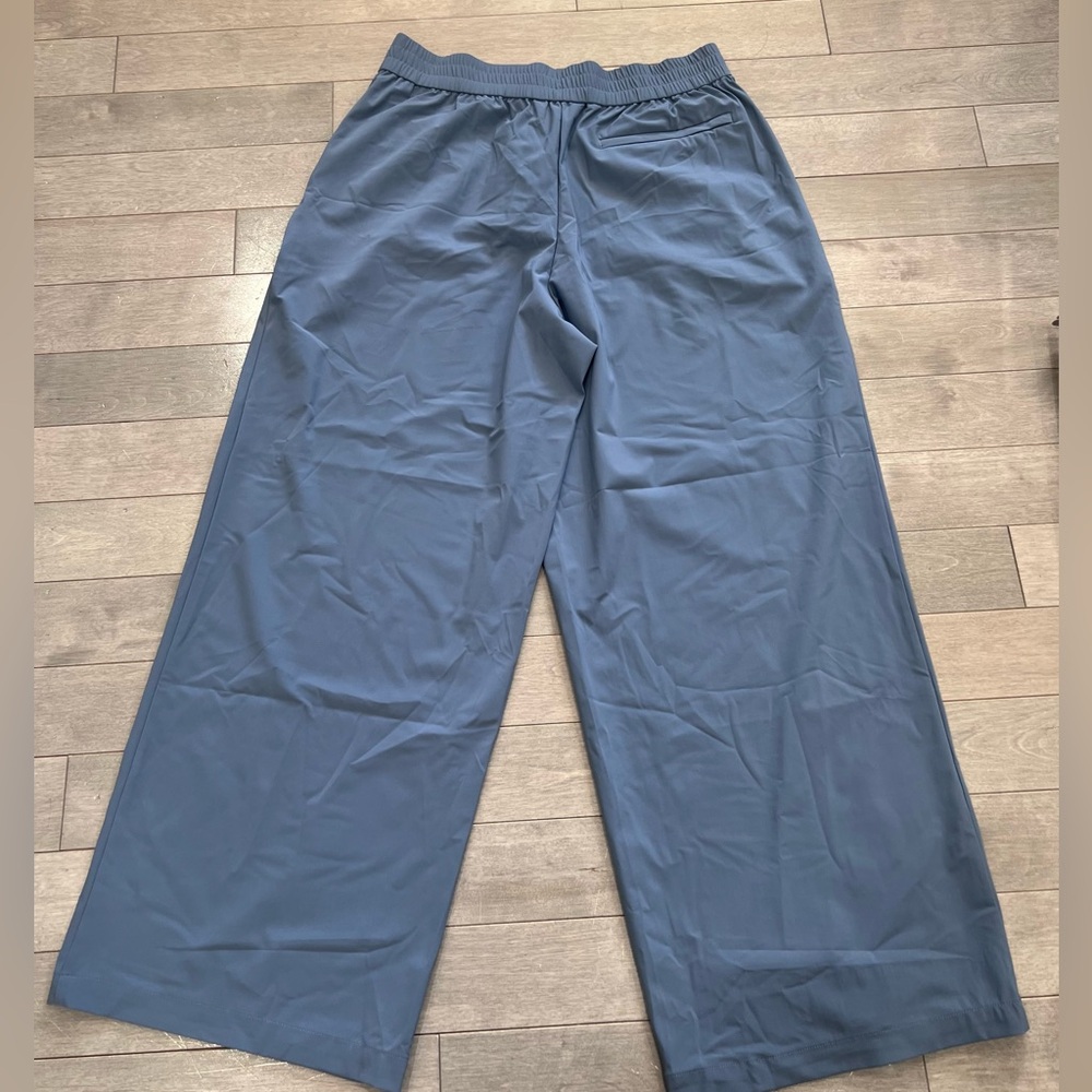 ATHLETA Pinnacle High-Waist Wide-Leg Women's Trousers in Celestial, Size 12 - Picture 10 of 10